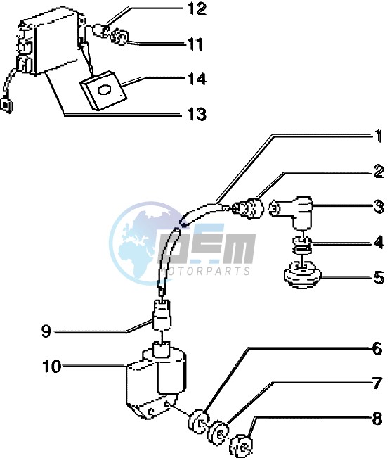 Electrical devices for vehicles with antistart