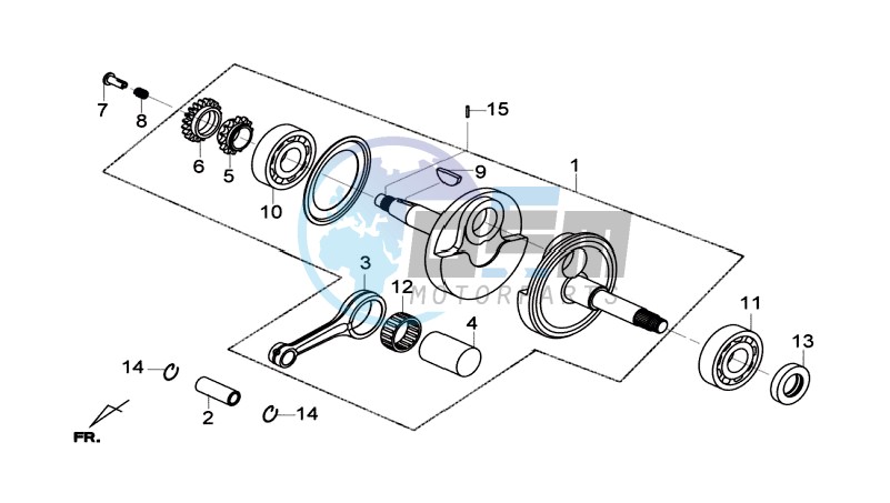 CRANKSHAFT / PISTON / PISTON RING