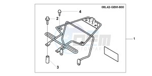 SFX50SMM drawing TOP CASE CARRIER