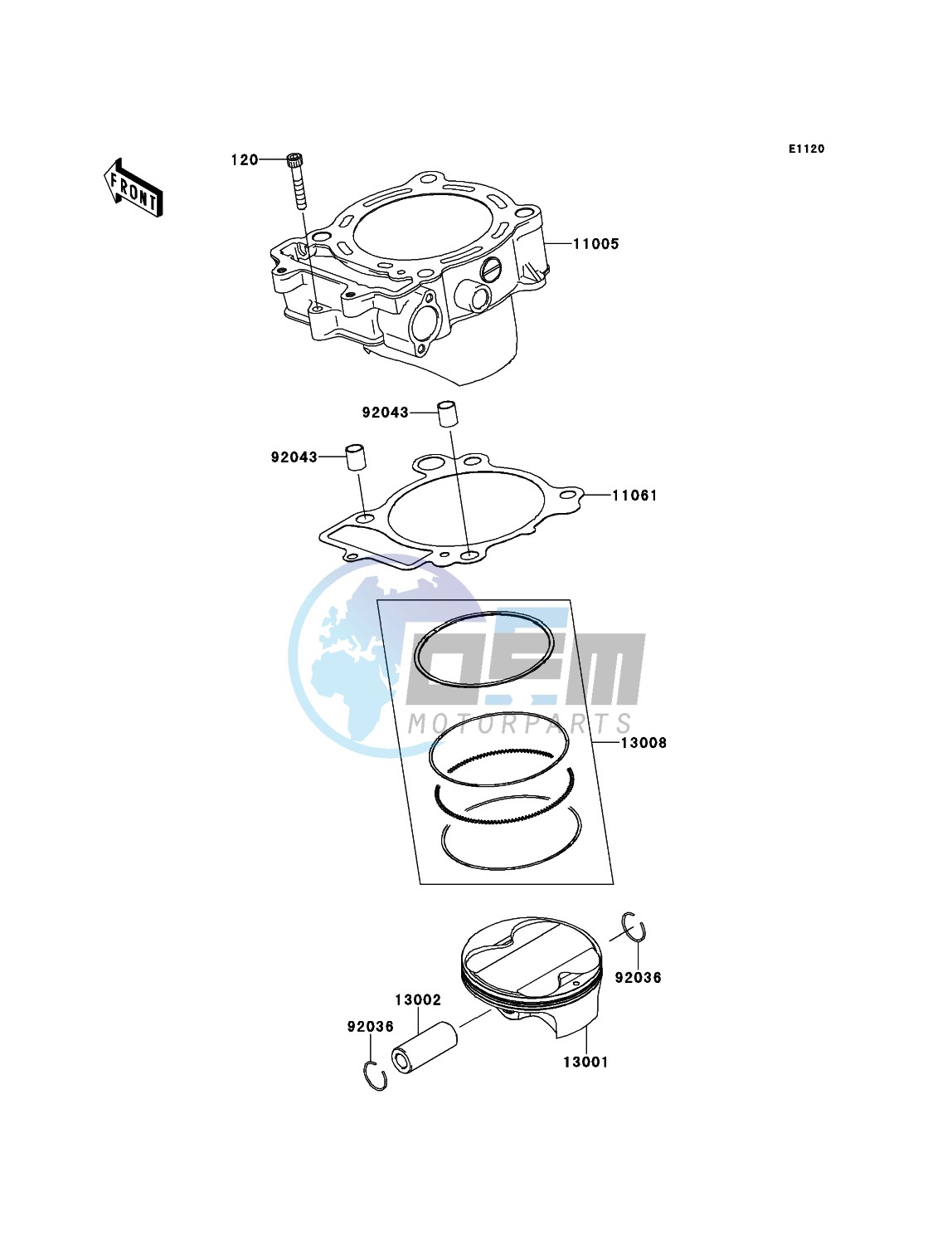 Cylinder/Piston(s)