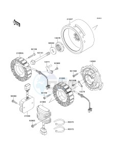 VN 1500 N [VULCAN 1500 CLASSIC] (N4) N4 drawing GENERATOR