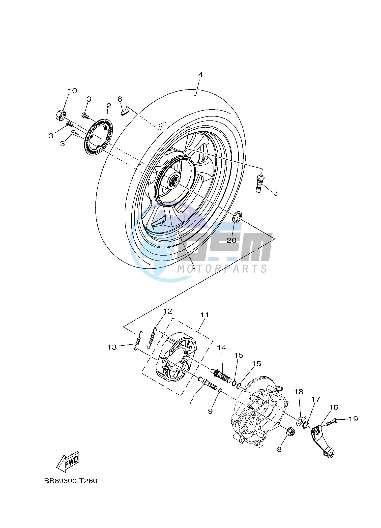 REAR WHEEL