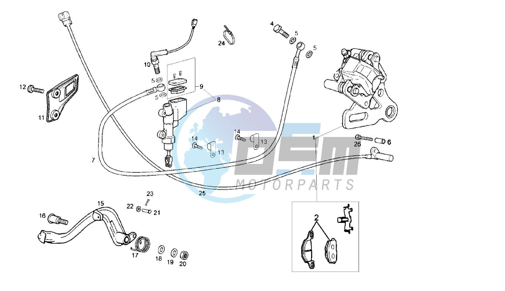 REAR MASTER CYLINDER