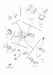 MT125 MTN125-A (BGW2) drawing ELECTRICAL 2