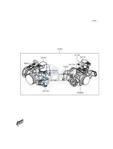 J300 ABS SC300BFFA XX (EU ME A(FRICA) drawing Throttle