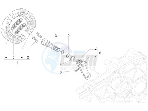 PRIMAVERA 50 4T 4V NOABS E2 (NAFTA) drawing Rear brake - Brake jaw