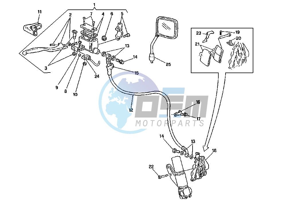 FRONT BRAKE SYSTEM