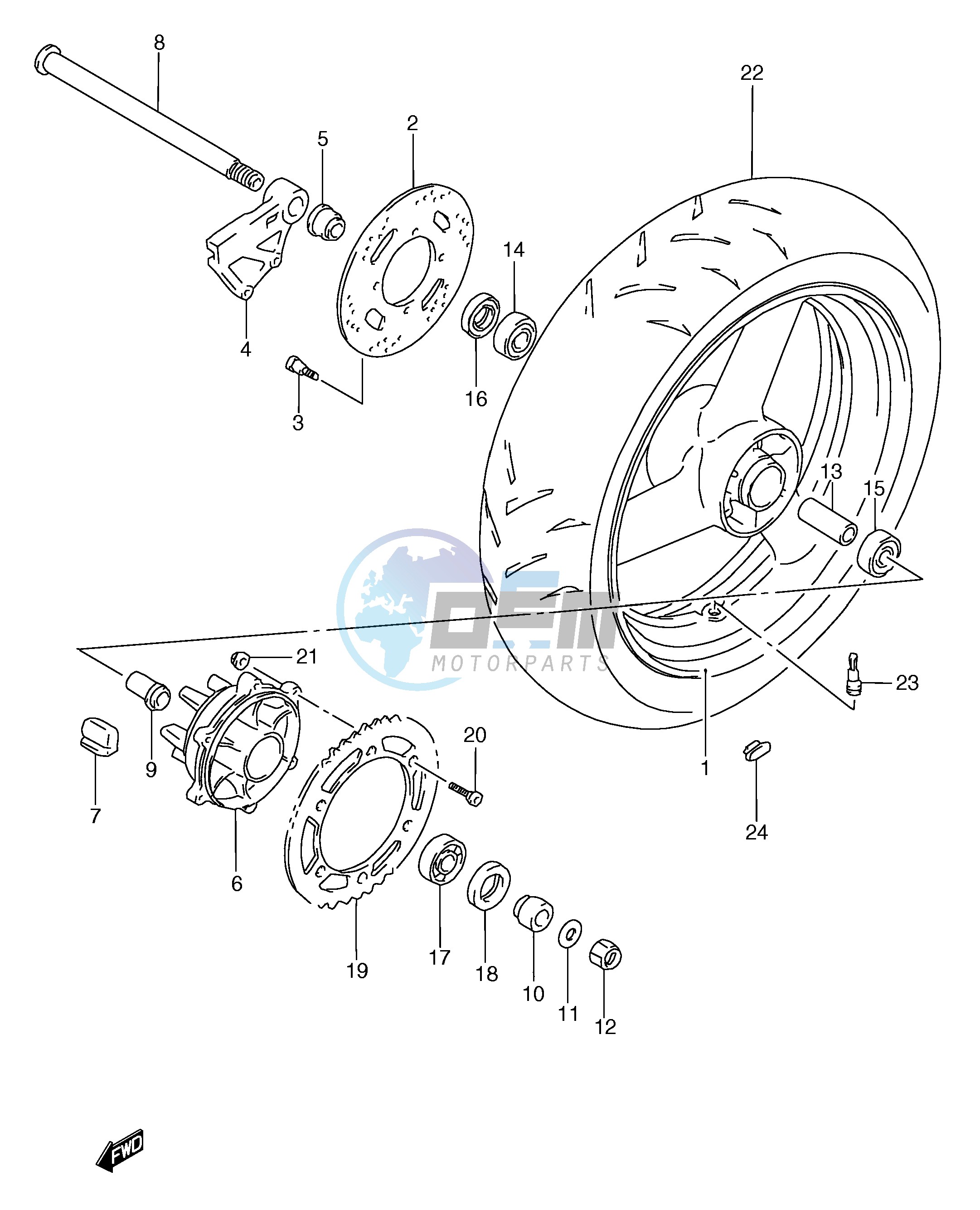 REAR WHEEL