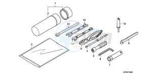 TRX420FEA Europe Direct - (ED / 4WD) drawing TOOLS