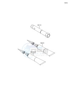 KLX110 KLX110CJF EU drawing Owner's Tools