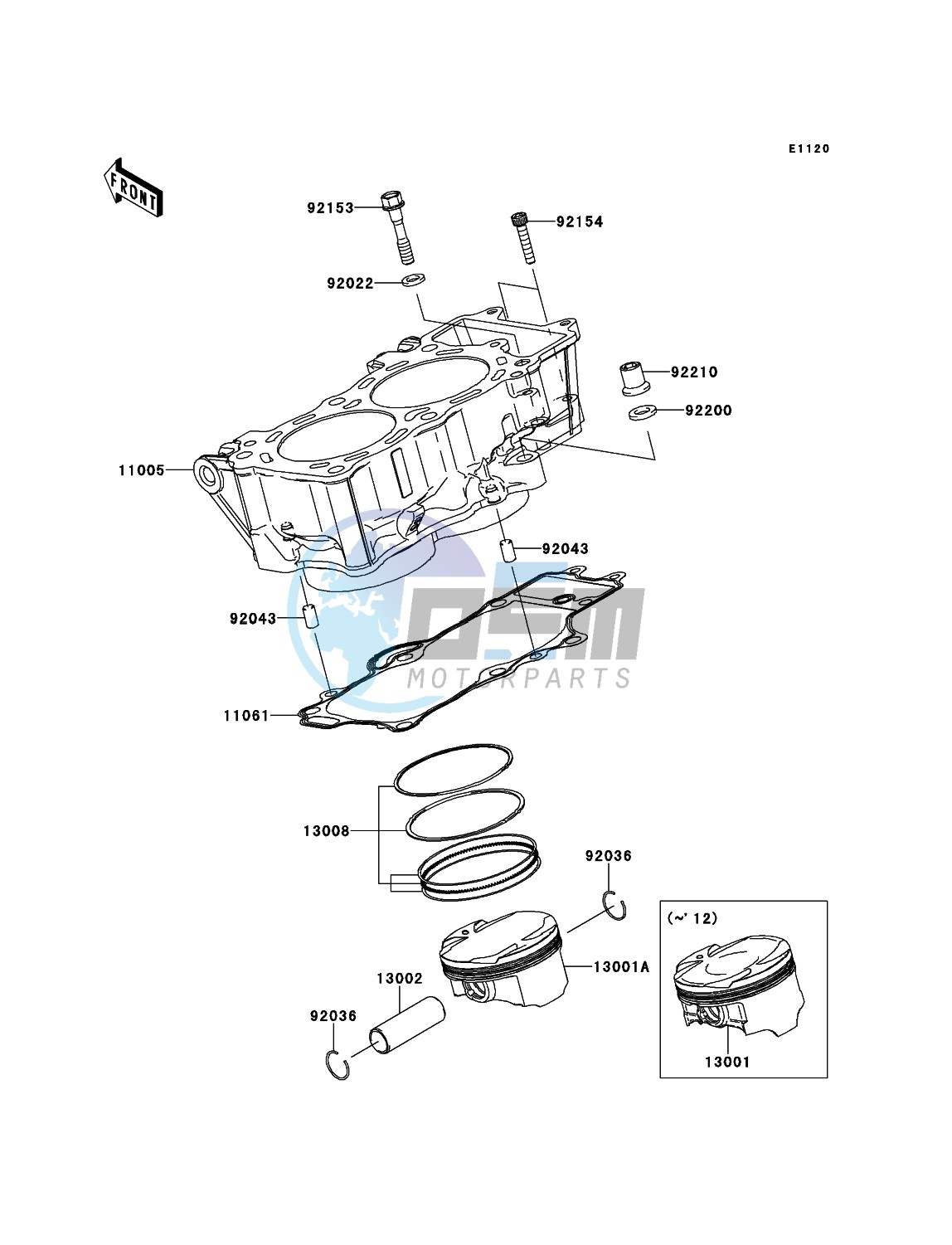 Cylinder/Piston(s)