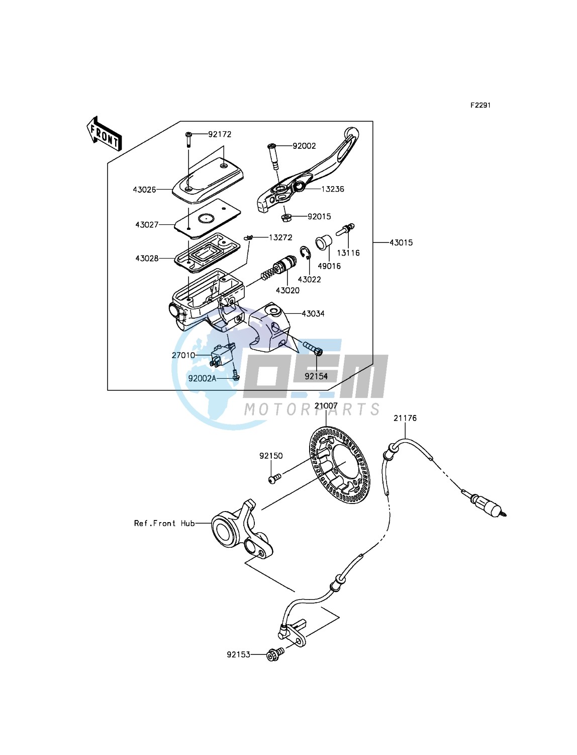 Front Master Cylinder