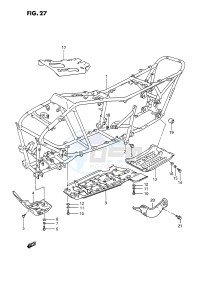 LT-F250 (E28) drawing FRAME