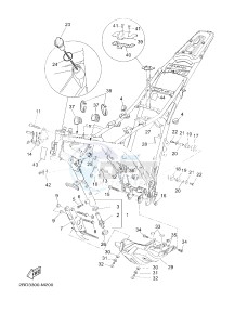 XT660Z TENERE (2BD3) drawing FRAME