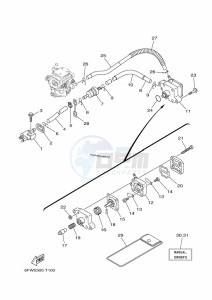 FT8GE drawing CARBURETOR