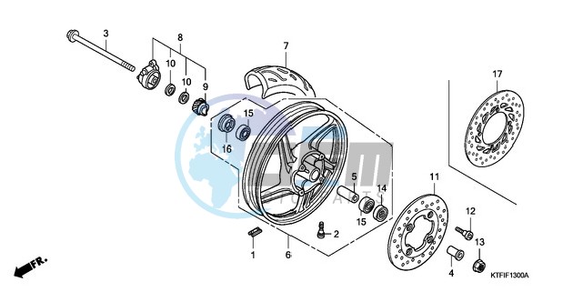 FRONT WHEEL