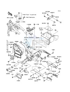 VN1600 MEAN STREAK VN1600B6F GB XX (EU ME A(FRICA) drawing Frame Fittings