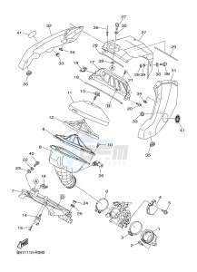 YZ450FX (B912 B913 B914 B914 B915) drawing INTAKE