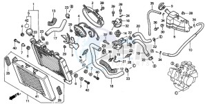 VF750C2 drawing RADIATOR