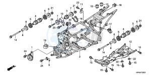 TRX420FPEC drawing FRAME BODY