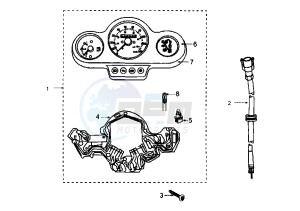 X–FIGHT - 100 cc drawing METER