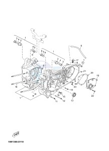 X-MAX125 ABS X-MAX (2DM6 2DM6) drawing CRANKCASE