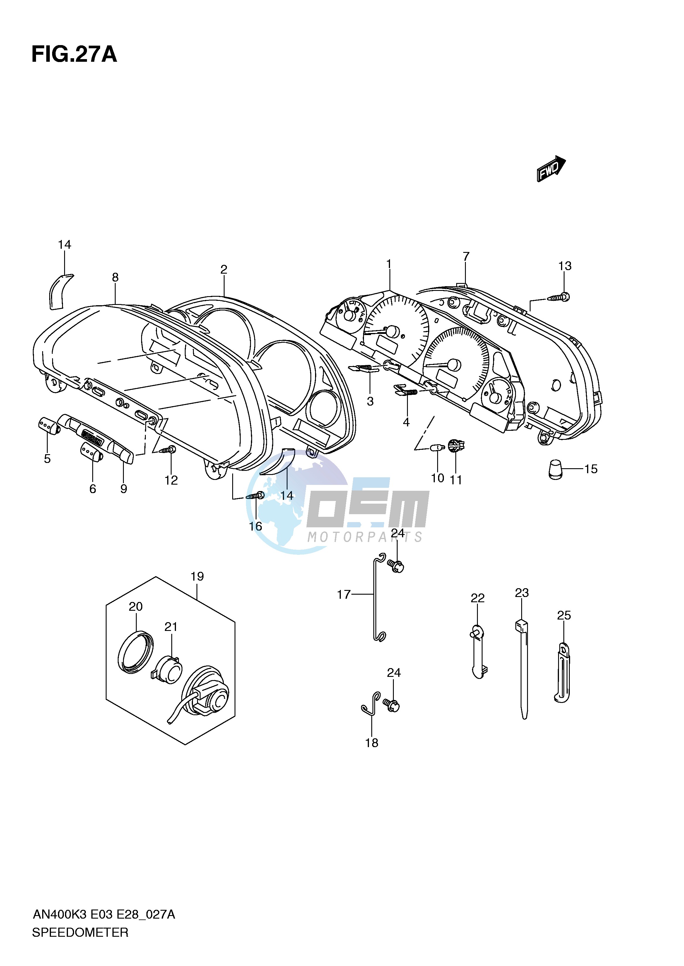 SPEEDOMETER (AN400SK5 SK6)