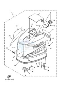 150AETX drawing FAIRING-UPPER