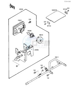 KXF 250 A [TECATE 4] (A1-A2) [TECATE 4] drawing HEADLIGHT-- S- -