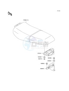 JH 900 A [900 ZXI] (A1-A3) [900 ZXI] drawing SEAT