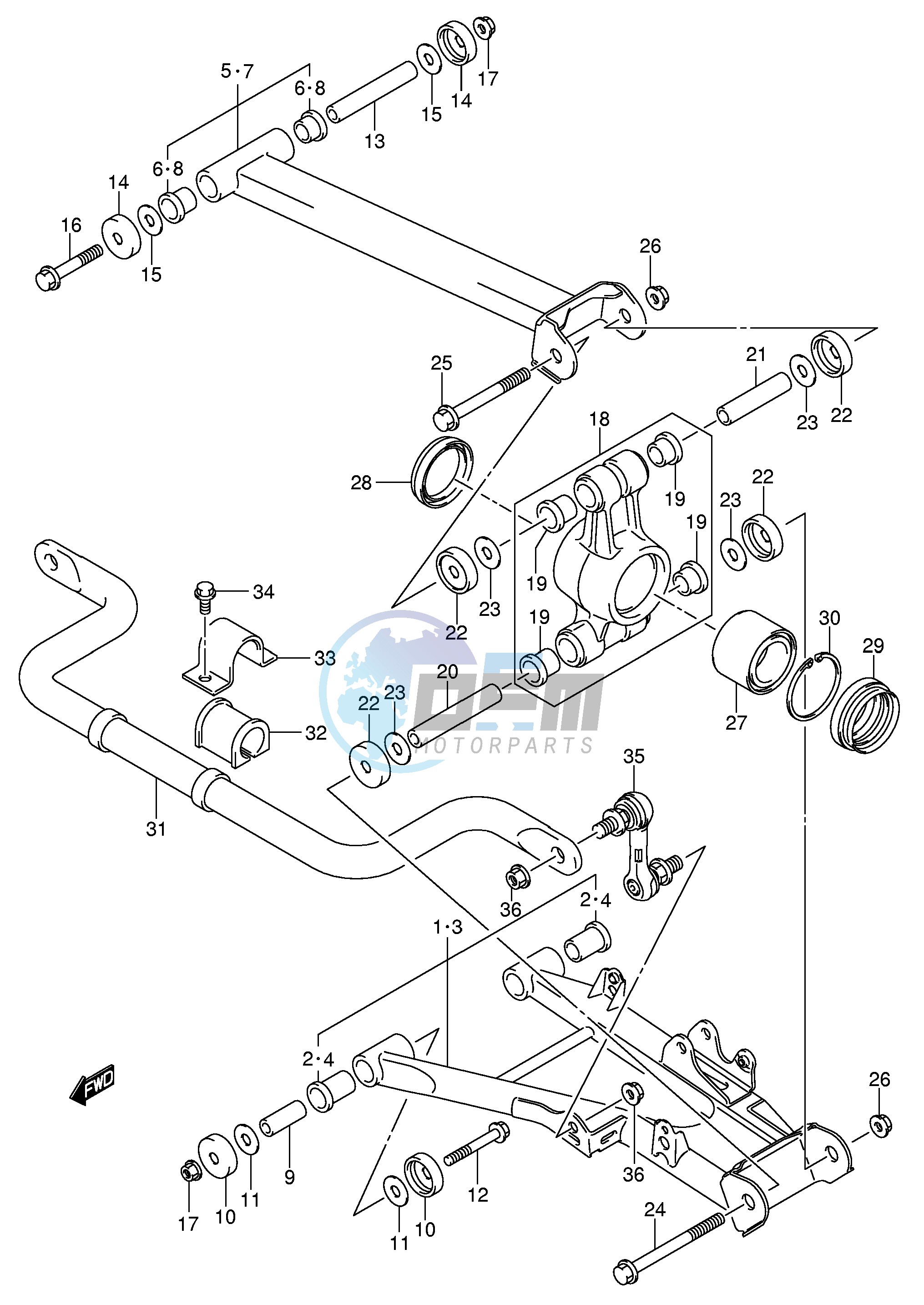 REAR SUSPENSION ARM