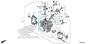 TRX420FA1G TRX420 Europe Direct - (ED) drawing THROTTLE BODY