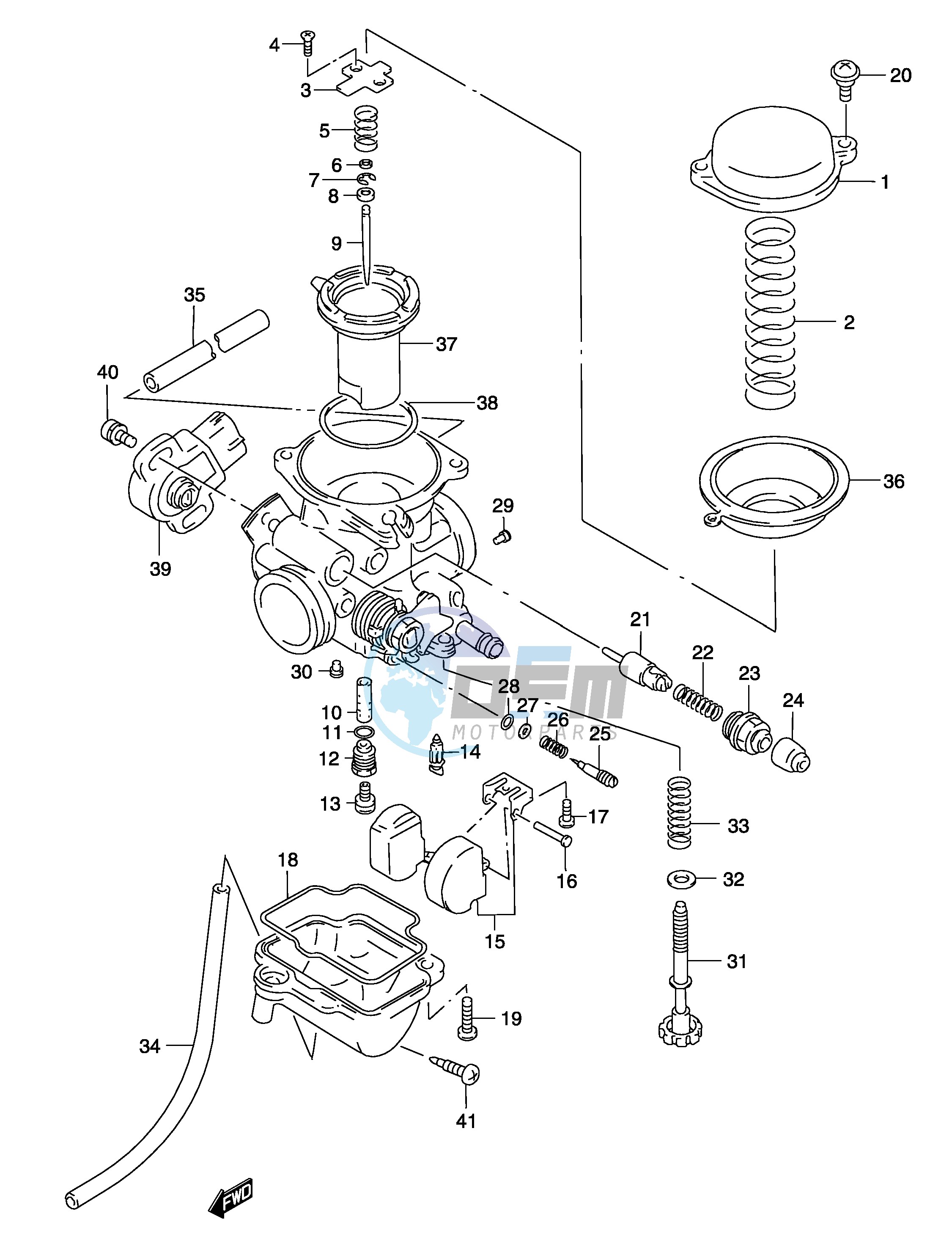 CARBURETOR (MODEL K3)