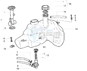 ET2 iniezione 50 drawing Fuel Tank