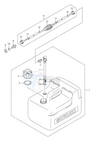 DF 9.9 drawing Fuel Tank