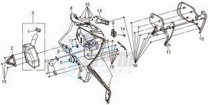 CITYCOM 125 drawing COWLING INNER FR PLATE