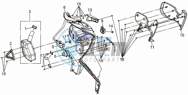 COWLING INNER FR PLATE