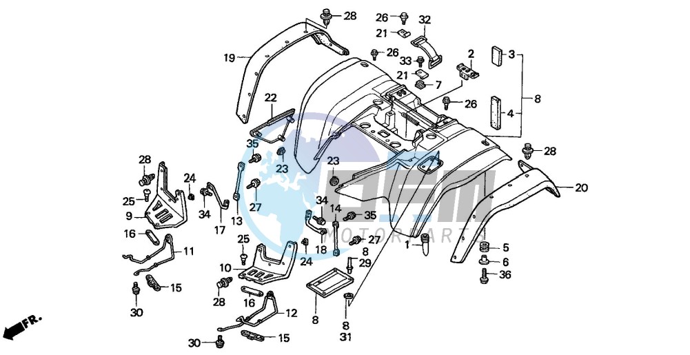 REAR FENDER