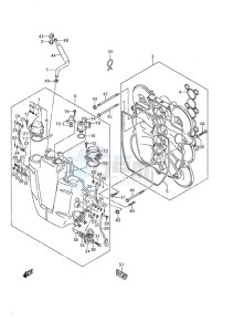 DF 200 drawing Throttle Body