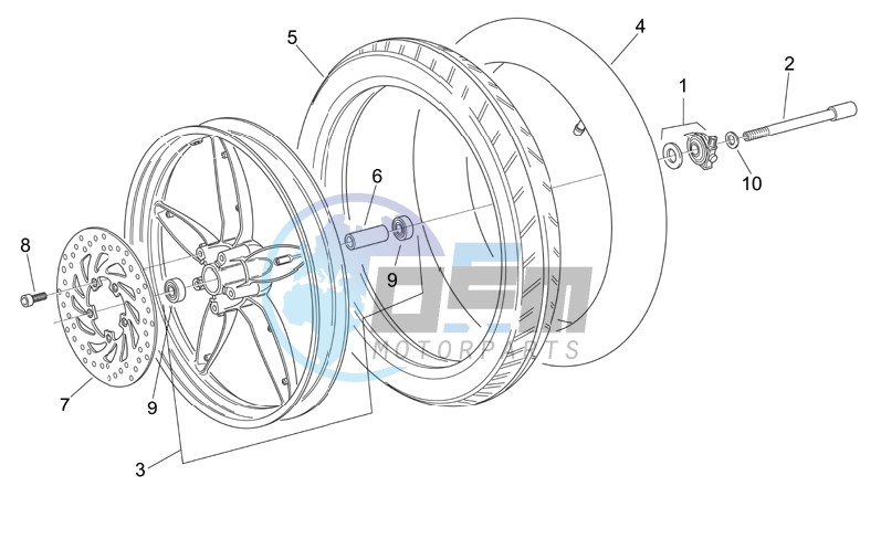 Front wheel