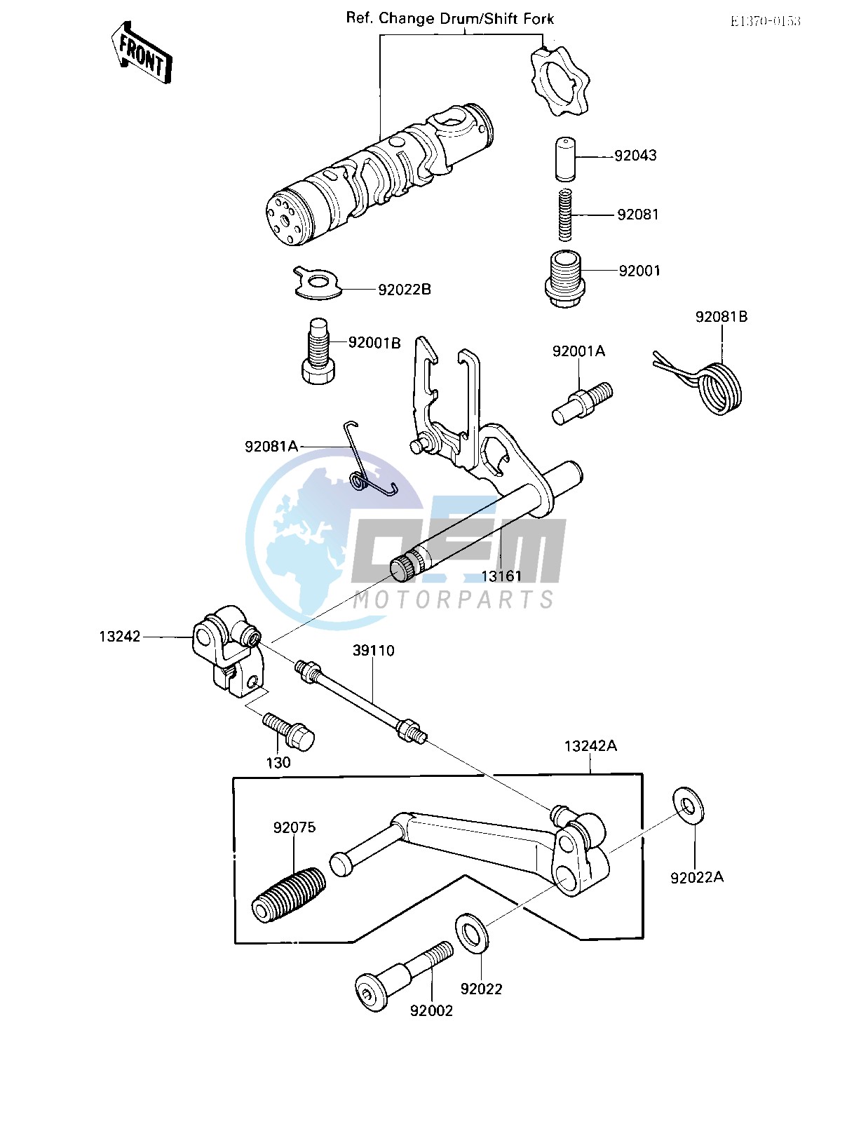 GEAR CHANGE MECHANISM