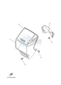 DT175 (3TSV) drawing COWLING 1