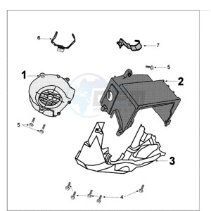 TWEET PX drawing ENGINE COVER