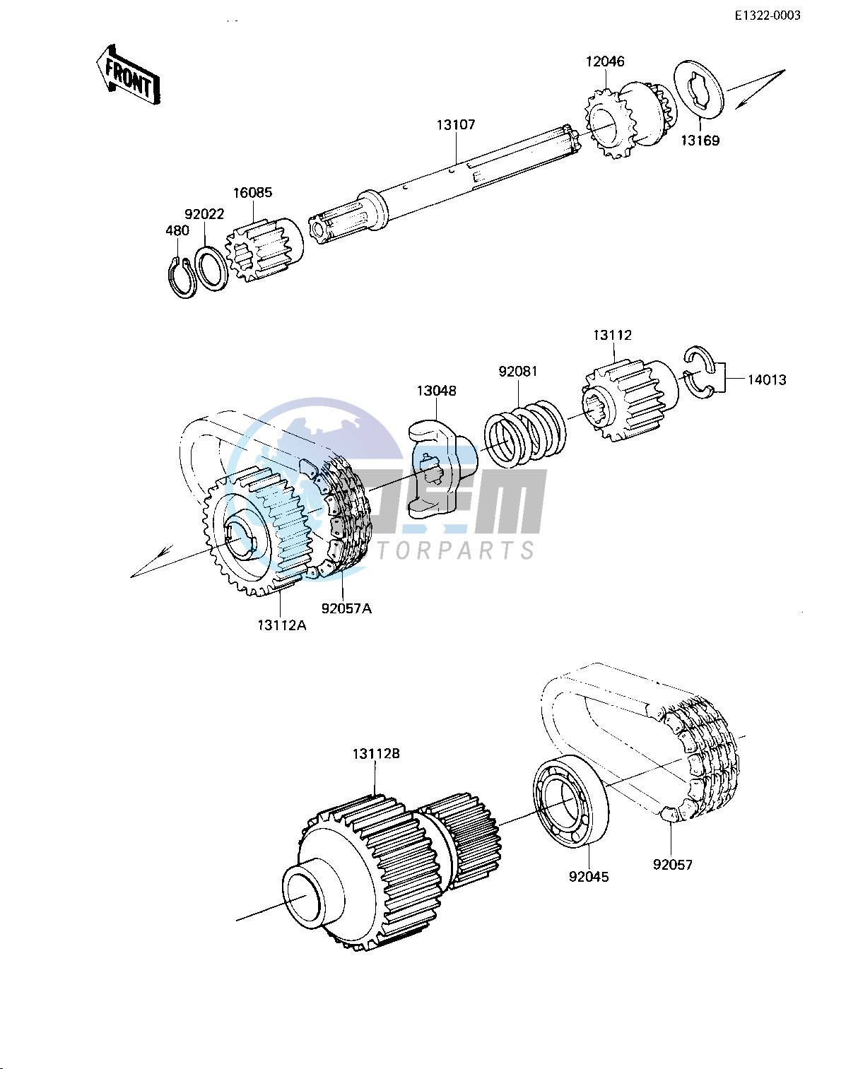 SECONDARY SHAFT