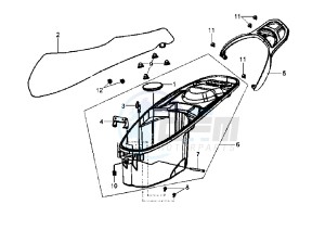 HD EU2 - 200 cc drawing SEAT