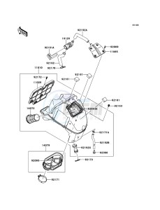 ER-6N ER650CBF GB XX (EU ME A(FRICA) drawing Air Cleaner