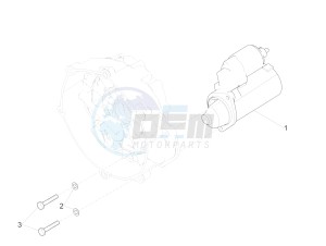 V7 III Special 750 e4 (APAC) drawing Starter / Electric starter