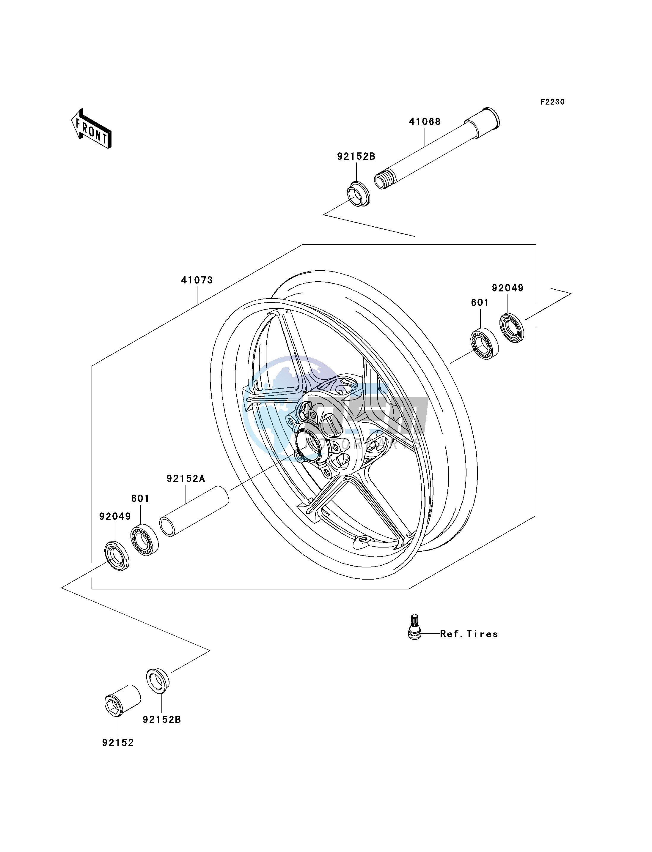 FRONT WHEEL