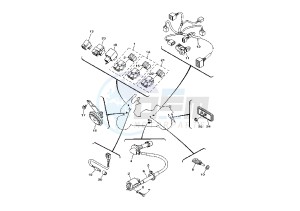 YP MAJESTY 400 drawing ELECTRICAL DEVICES