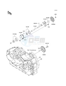 VN 1700 A [VULCAN 1700 VOYAGER] (9FA) A9FA drawing OIL PUMP